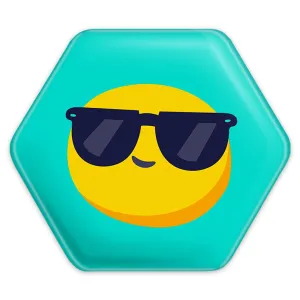 پیکسل شش ضلعی ایموجی Emoji