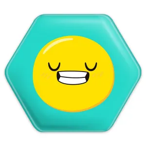 پیکسل شش ضلعی ایموجی Emoji