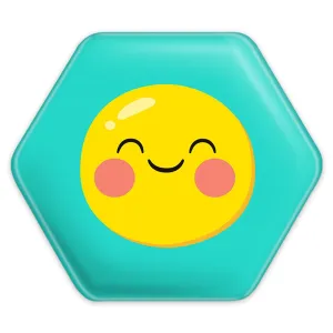 پیکسل شش ضلعی ایموجی Emoji