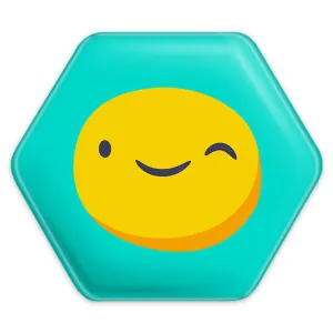 پیکسل شش ضلعی ایموجی Emoji