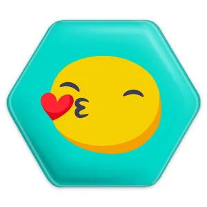 پیکسل شش ضلعی ایموجی Emoji