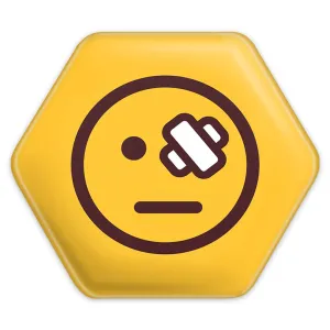 پیکسل شش ضلعی ایموجی Emoji