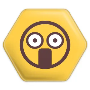 پیکسل شش ضلعی ایموجی Emoji
