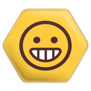 پیکسل شش ضلعی ایموجی Emoji