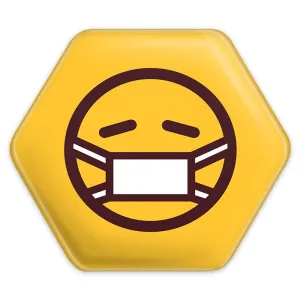 پیکسل شش ضلعی ایموجی Emoji