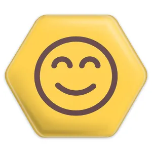 پیکسل شش ضلعی ایموجی Emoji