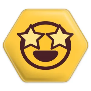 پیکسل شش ضلعی ایموجی Emoji