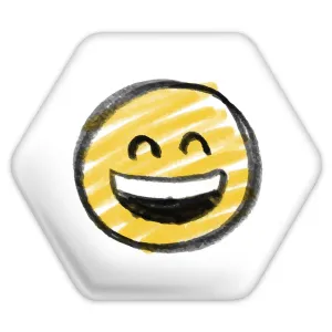 پیکسل شش ضلعی ایموجی Emoji