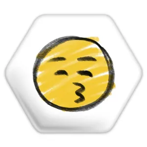 پیکسل شش ضلعی ایموجی Emoji