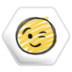 پیکسل شش ضلعی ایموجی Emoji