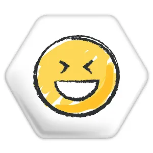 پیکسل شش ضلعی ایموجی Emoji