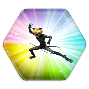 پیکسل شش ضلعی دختر کفشدوزکی