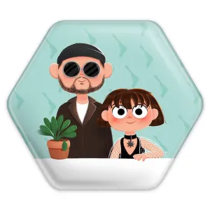 پیکسل شش ضلعی لئون و ماتیلدا