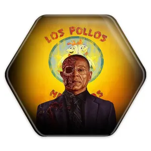 پیکسل شش ضلعی سریال بریکینگ بد Breaking Bad