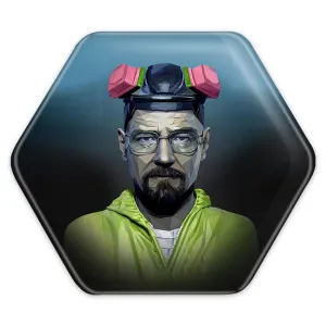 پیکسل شش ضلعی سریال بریکینگ بد Breaking Bad