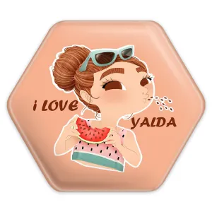 پیکسل شش ضلعی شب یلدا