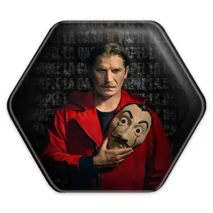 پیکسل شش ضلعی مارسلا سریال Money Heist