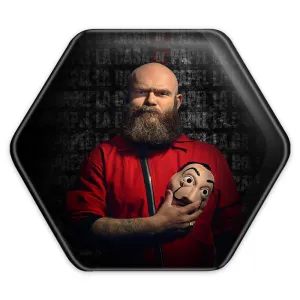 پیکسل شش ضلعی هلسینکی سریال Money Heist