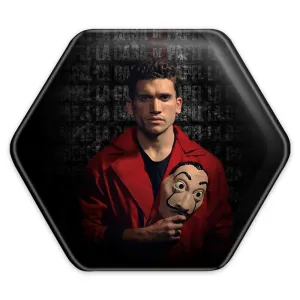 پیکسل شش ضلعی دنور سریال Money Heist
