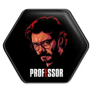 پیکسل شش ضلعی پروفسور سریال Money Heist