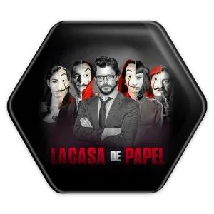 پیکسل شش ضلعی سریال Money Heist