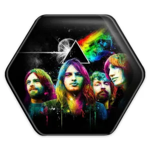 پیکسل شش ضلعی گروه پینک فلوید Pink Floyd
