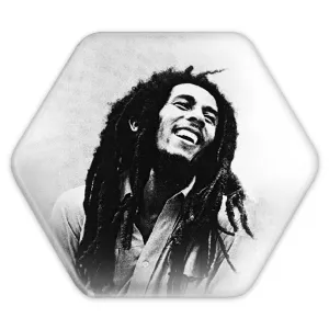 پیکسل شش ضلعی باب مارلی Bob Marley