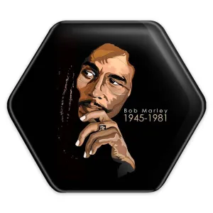 پیکسل شش ضلعی باب مارلی Bob Marley