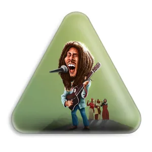 پیکسل مثلثی باب مارلی Bob Marley