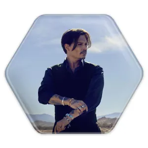 پیکسل شش ضلعی جانی دپ Johnny Depp