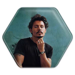 پیکسل شش ضلعی جانی دپ Johnny Depp