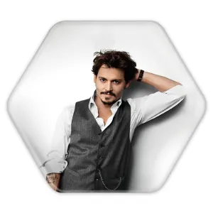 پیکسل شش ضلعی جانی دپ Johnny Depp