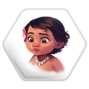 پیکسل شش ضلعی موآنا Moana