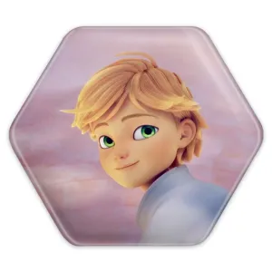 پیکسل شش ضلعی پسر گربه ای