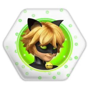 پیکسل شش ضلعی پسر گربه ای