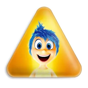 پیکسل مثلثی شخصیت شادی انیمیشن اینساید اوت Inside Out