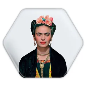 پیکسل شش ضلعی فریدا کالو Frida Kahlo