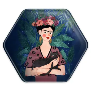 پیکسل شش ضلعی فریدا کالو Frida Kahlo