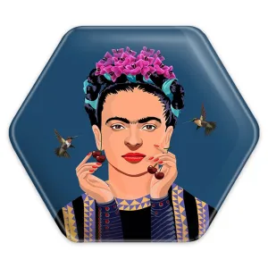 پیکسل شش ضلعی فریدا کالو Frida Kahlo