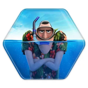 پیکسل شش ضلعی هتل ترانسیلوانیا Hotel Transylvania