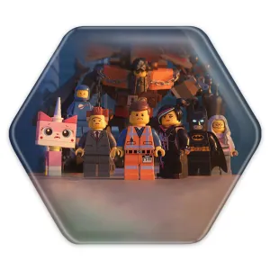 پیکسل شش ضلعی انیمیشن لگو LEGO