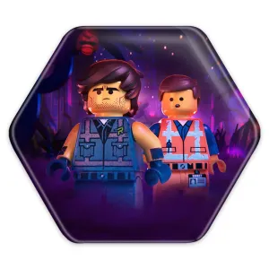 پیکسل شش ضلعی انیمیشن لگو LEGO