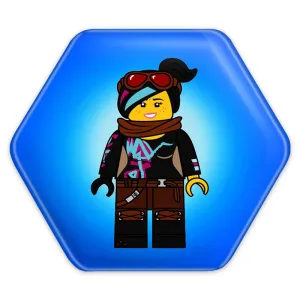 پیکسل شش ضلعی انیمیشن لگو LEGO