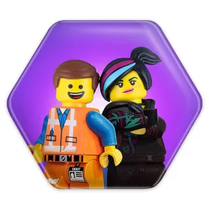 پیکسل شش ضلعی انیمیشن لگو LEGO