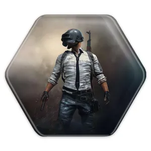 پیکسل شش ضلعی بازی پابجی PUBG