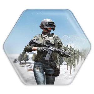 پیکسل شش ضلعی بازی پابجی PUBG
