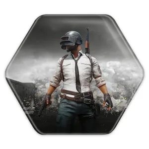 پیکسل شش ضلعی بازی پابجی PUBG