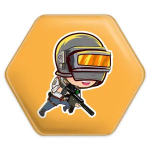 پیکسل شش ضلعی بازی پابجی PUBG