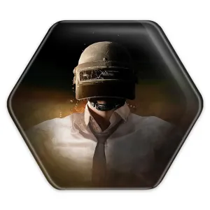 پیکسل شش ضلعی بازی پابجی PUBG