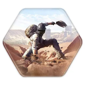 پیکسل شش ضلعی بازی پابجی PUBG